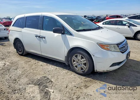 2012 Honda Odyssey Lx из США, поврежденный, VIN 5FNRL5H2XCB106978